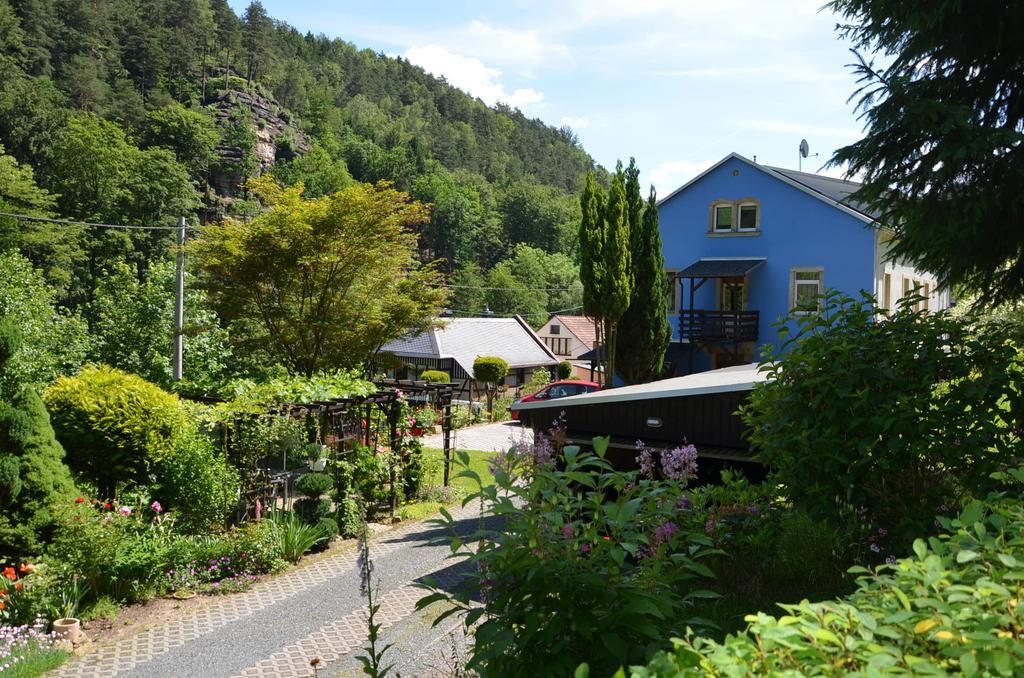 Ferienwohnung Hauser Bad Schandau Exterior foto