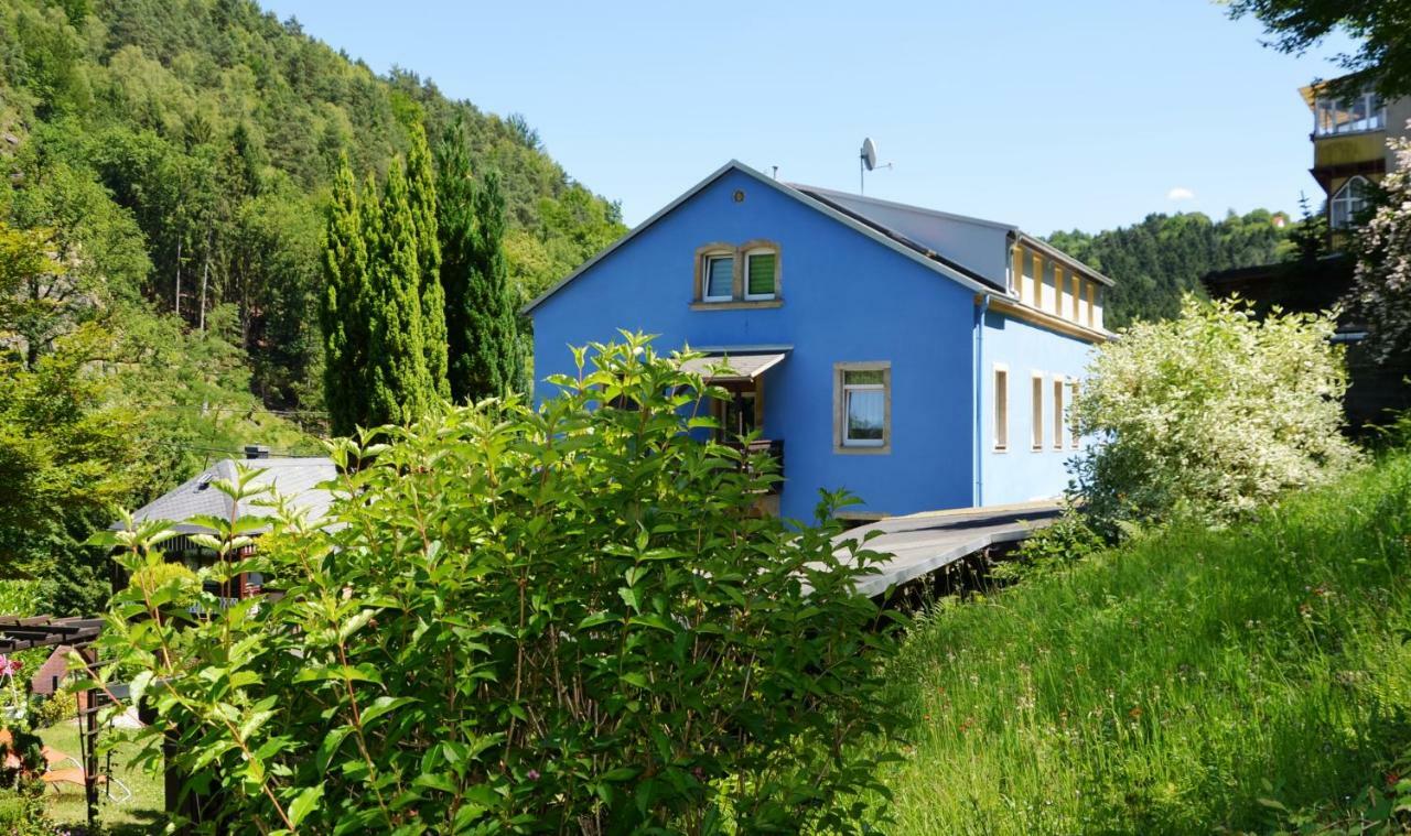 Ferienwohnung Hauser Bad Schandau Exterior foto